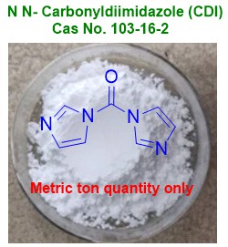 N,N'-Carbonyldiimidazole (CDI) white crystalline powder — metric ton quantity